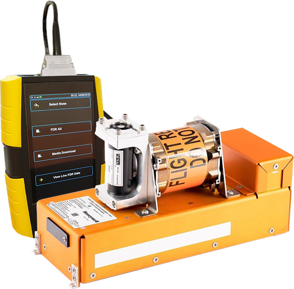 HHMPI connected to an HCR-25 recorder